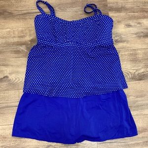 Ladies Tankini Skirted Swimsuit